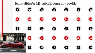 Icons Slide For Mitsubishi Company Profile CP SS