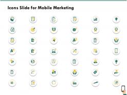 Icons slide for mobile marketing ppt gallery inspiration