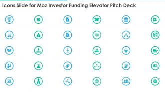 Icons slide for moz investor funding elevator pitch deck