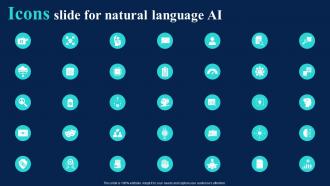 Icons Slide For Natural Language AI Ppt Powerpoint Presentation Slides Background