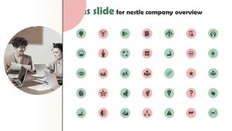 Icons Slide For Nestle Company Overview Strategy SS V