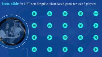 Icons Slide For NFT Non Fungible Token Based Game For Web 3 Players
