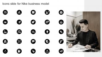 Icons Slide For Nike Business Model BMC SS