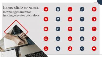 Icons Slide For Nobel Technologies Investor Funding Elevator Pitch Deck