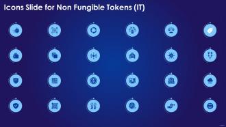 Icons Slide For Non Fungible Tokens It