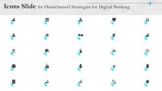 Icons Slide For Omnichannel Strategies For Digital Banking Ppt Ideas Background Images