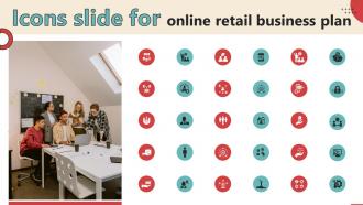 Icons Slide For Online Retail Business Plan BP SS