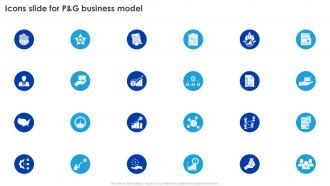 Icons Slide For P And G Business Model BMC SS