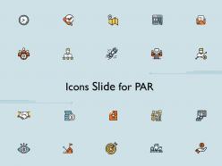 Icons slide for par ppt powerpoint presentation show guide