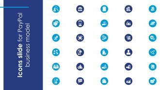 Icons Slide For Paypal Business Model BMC SS