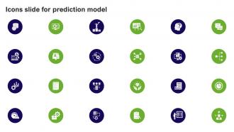 Icons Slide For Prediction Model Ppt Powerpoint Presentation Diagram Images