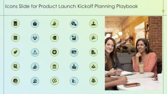 Icons Slide For Product Launch Kickoff Planning Playbook