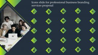 Icons Slide For Professional Business Branding Services Proposal Ppt Slides Infographic Template