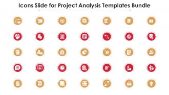 Icons slide for project analysis templates bundle ppt inspiration
