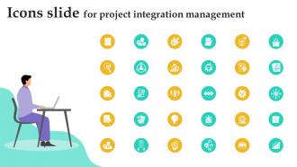 Icons Slide For Project Integration Management PM SS
