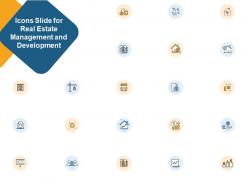Icons Slide For Real Estate Management And Development Ppt Download