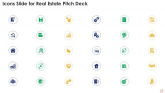 Icons slide for real estate pitch deck ppt powerpoint presentation file ideas