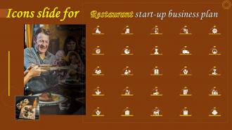 Icons Slide For Restaurant Start Up Business Plan Ppt Ideas Example File BP SS