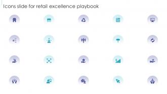 Icons Slide For Retail Excellence Playbook