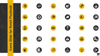 Icons Slide For Retail Playbook Ppt Powerpoint Presentation Slides Guide