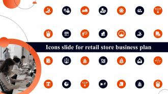 Icons Slide For Retail Store Business Plan Ppt Ideas Backgrounds BP SS