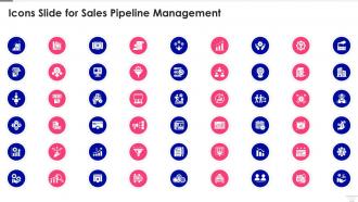 Icons Slide For Sales Pipeline Management