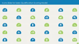 Icons Slide For Sales Qualification Scoring Model Ppt Powerpoint Presentation File Files