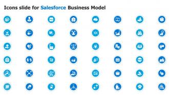 Icons Slide For Salesforce Business Model BMC SS