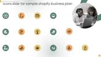 Icons Slide For Sample Shopify Business Plan Ppt Introduction BP SS
