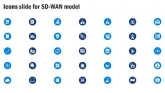 Icons Slide For SD WAN Model Ppt Icon Graphics Pictures