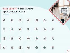 Icons slide for search engine optimization proposal ppt powerpoint presentation templates