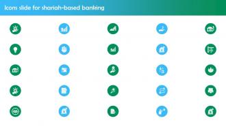 Icons Slide For Shariah Based Banking Fin SS V