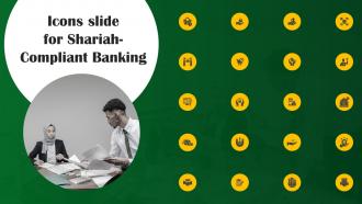 Icons Slide For Shariah Compliant Banking Fin SS V