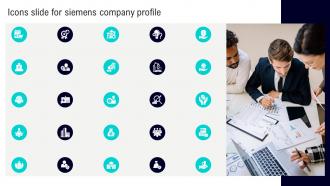 Icons Slide For Siemens Company Profile CP SS