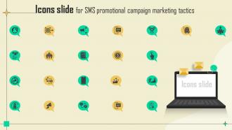 Icons Slide For Sms Promotional Campaign Marketing Tactics Mkt Ss V