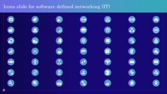 Icons Slide For Software Defined Networking IT Ppt Powerpoint Presentation File Deck