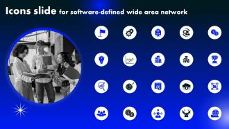 Icons Slide For Software Defined Wide Area Network