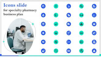 Icons Slide For Specialty Pharmacy Business Plan Ppt Ideas Background Designs BP SS