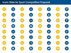 Icons slide for sport competition proposal ppt powerpoint presentation guide