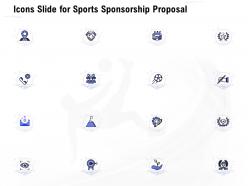 Icons slide for sports sponsorship proposal ppt powerpoint presentation layouts
