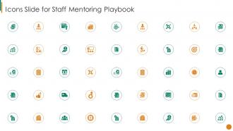 Icons Slide For Staff Mentoring Playbook
