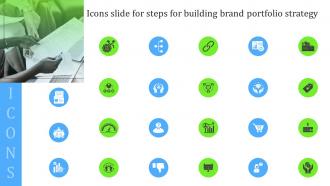 Icons Slide For Steps For Building Brand Portfolio Strategy Ppt File Files
