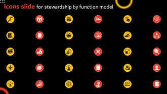 Icons Slide For Stewardship By Function Model Ppt Inspiration