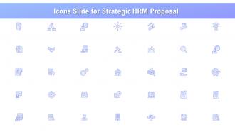 Icons slide for strategic hrm proposal