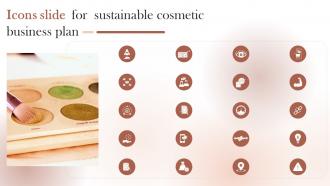 Icons Slide For Sustainable Cosmetic Business Plan Ppt Infographic Template Deck BP SS