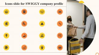 Icons Slide For Swiggy Company Profile Ppt Themes CP SS