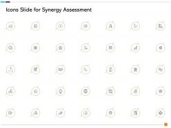 Icons slide for synergy assessment ppt powerpoint presentation infographic template master slide