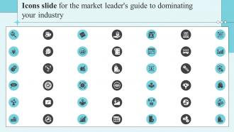 Icons Slide For The Market Leaders Guide To Dominating Your Industry Strategy SS V
