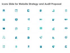 Icons Slide For Website Strategy And Audit Proposal Ppt Powerpoint Presentation Styles Inspiration