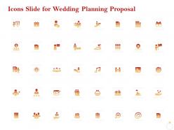 Icons slide for wedding planning proposal ppt powerpoint presentation gallery